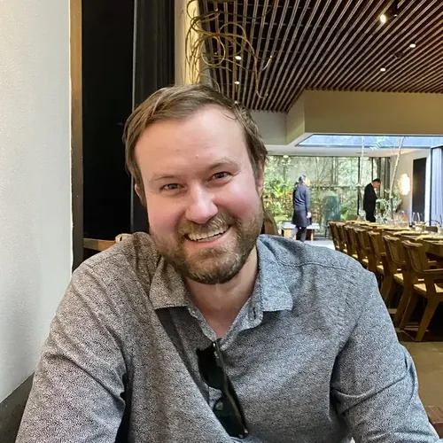 Me sitting at my fav meal ever in Pujol in Mexico City