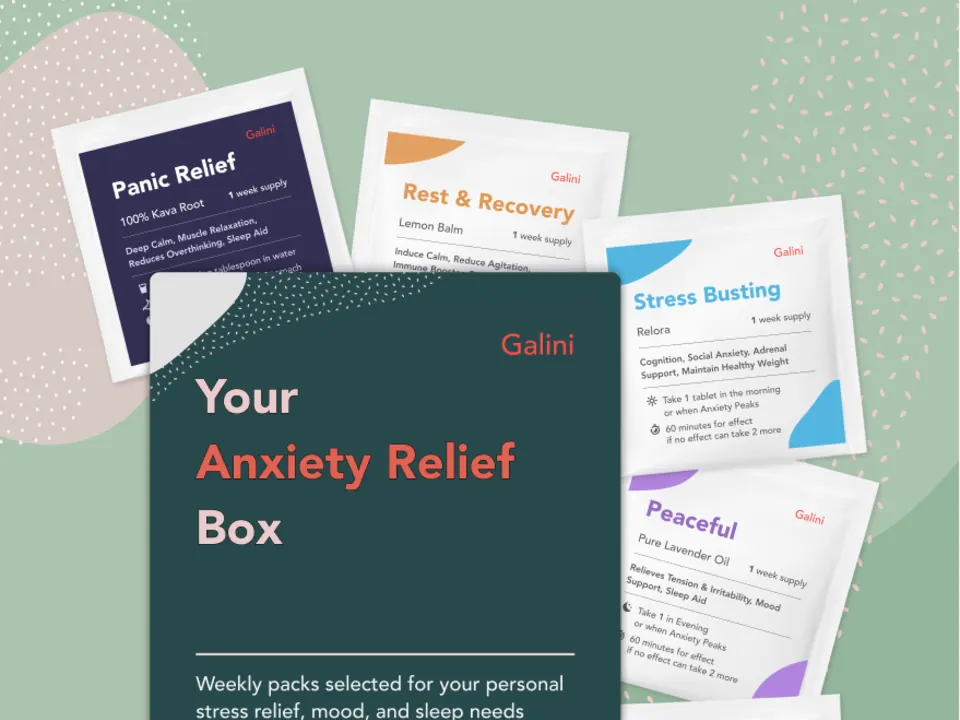 Galini Health supplement product mockup